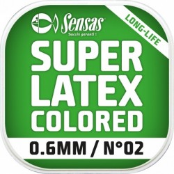 Elastic Rubeziana Sensas - Super Latex Colored 1.4mm 6m Dark Green